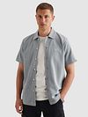 PME Legend Short Sleeve Overhemd Jersey Interlock Rain Washed Model / Voorkant