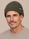 Levi's Patch Beanie Olive Model / Voorkant