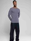 Armor-Lux Navy Trøje Striber Model / Voorkant