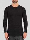 Garage Basic T-shirt Longsleeve Black Model / Voorkant