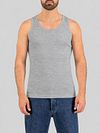 Garage Stretch Basic Singlet Szary Model / Voorkant