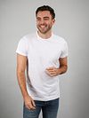 Suitable Ota T-Shirt Round Neck White 6-Pack Model / Voorkant with Bram
