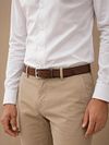 Suitable Belt Leather Brown Model / Voorkant