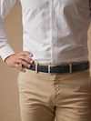 Suitable Belt Leather Black 010 Model / Voorkant