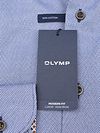 Olymp Luxor Overhemd Structure Blauw
