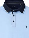 CASAMODA Polo Shirt Piqué Contrast Light Blue Product / Detail