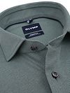 Olymp Japanese Knitted Shirt Twill Green