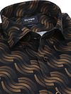 Olymp Luxor Shirt Print Brown Product / Detail