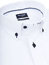 Olymp Luxor Overhemd Contrast Buttons Wit Product / Detail
