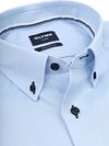 Olymp Luxor Overhemd Contrast Buttons Lichtblauw Product / Detail