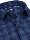 Olymp Smart Business Overhemd Ruit Donkerblauw Product / Detail