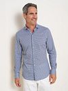 R2 Chemise Knitted Sorona Imprimé marine