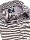 Olymp Luxor Shirt Stripes Brown Product / Detail