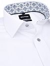 Olymp Luxor Shirt Fine Herringbone White
