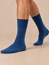 Falke Airport Sok Blauw Model / Voorkant