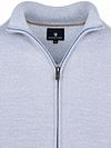 State of Art Cardigan Zip mouline mid blue