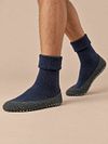 Falke Cosyshoe SLippers Dark Blue Model / Voorkant