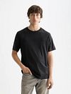 Scotch and Soda Core T-skjorte Svart Model / Voorkant