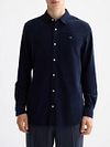 Scotch and Soda Solid Corduroy Hemd Schwarz