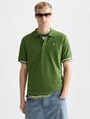 Scotch And Soda Core Piqué Polo Grøn Model / Voorkant