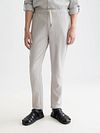 Scotch and Soda Chino Warren Cotton Linen Greige Model / Voorkant