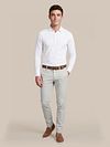Mac Driver Pants Chino Silver Model / Voorkant