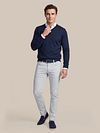 Mac Driver Pants Chino Light Blue Model / Voorkant