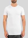 Garage Stretch Basic White O-Neck