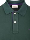 Gant Longsleeve Contrast Piqué Polo Shirt Tartan Green Product / Detail