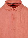 State Of Art Shirt Linen Salmon