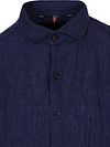 State Of Art Shirt Linen Navy