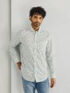 State of Art Shirt Poplin Printed Stripe Multicolour