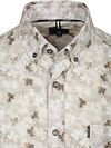 State Of Art Shirt Flower Print Grey Product / Detail