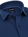 Olymp Japanese Knitted Shirt Twill Navy