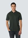 No Excess Poloshirt Riva Solid Anthracite Model / Voorkant