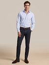 Suitable Skjorta Ljusblå Randig Model / Voorkant
