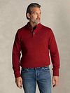 NZA Pullover Mocker Adan Cherry Red Model / Voorkant