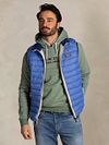 NZA Bodywarmer Puffer Blue Model / Voorkant