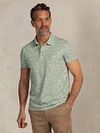 NZA Polo Shirt Albery Mist Green Model / Voorkant