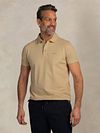 NZA Polo Hawera Beige Model / Voorkant
