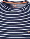 NZA T-shirt Jersey Stripe Navy Sky Product / Detail