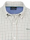 NZA Hemd BD Clive Twill Check Ranger Grün