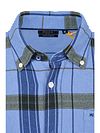 NZA Shirt BD Waihi Flannel Check Ink Blue