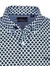 Koszula NZA Kawhie w paski z kołnierzykiem button-down w kolorze błękitnym Product / Detail