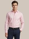 Suitable Melange Shirt Pink Model / Voorkant