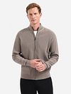 No Excess Cardigan Knitted Structure Clay