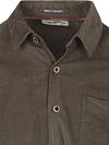 No Excess Fine Corduroy Skjorte Dark Clay Product / Detail