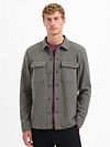 No Excess Overshirt Grey Model / Voorkant