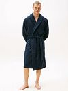 Tommy Hilfiger Bademantel Dunkelblau Model / Voorkant