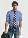 Gant Shirt Gingham Poplin College Blue Model / Voorkant